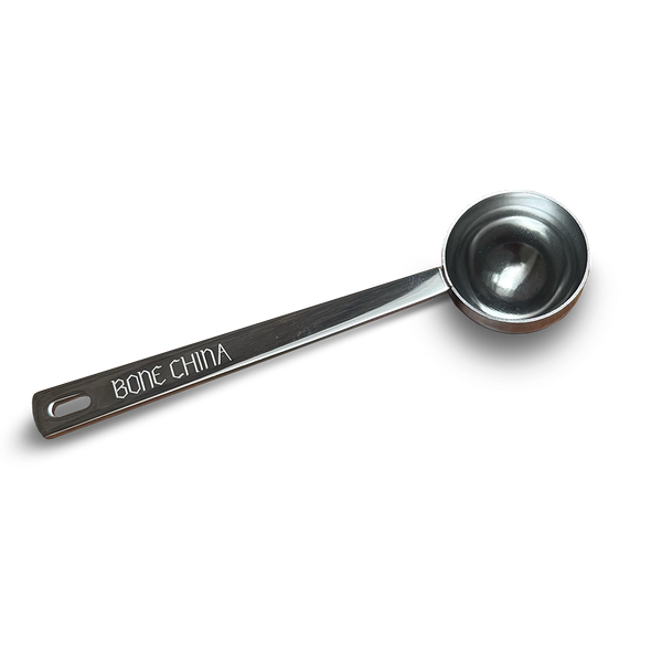 Bone China Tea Scoop - Stainless Steel